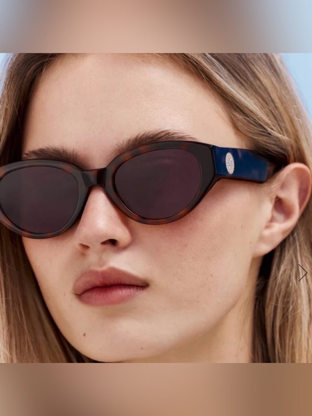 NWOT Jimmy Fairly Tortoiseshell Cat-Eye Sunglasses